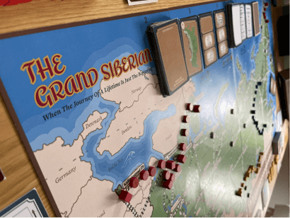 Prototype Boardgame Game Title The Grand Siberian
